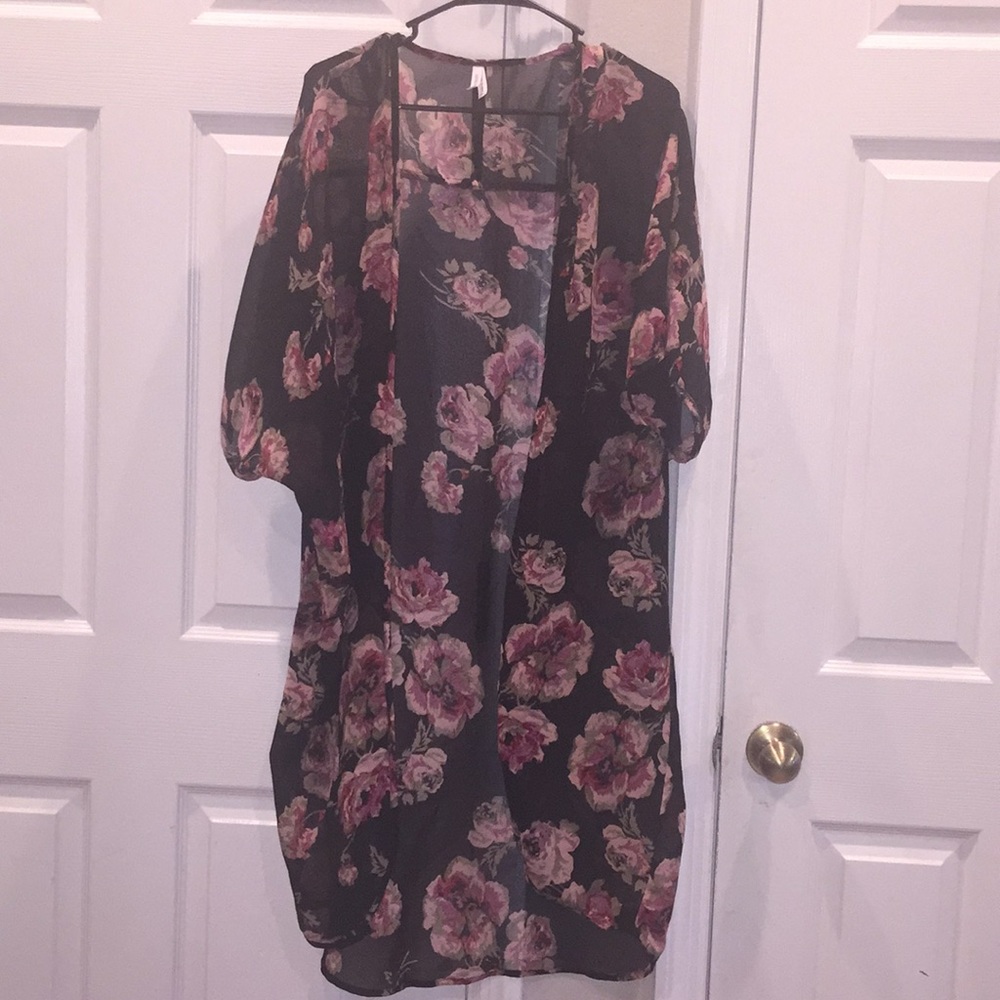 Floral kimono